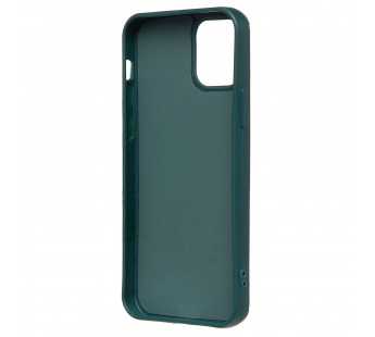 Чехол-накладка - SC335 для "Apple iPhone 12/iPhone 12 Pro"  (медведь) (dark green) (227085)#2009068