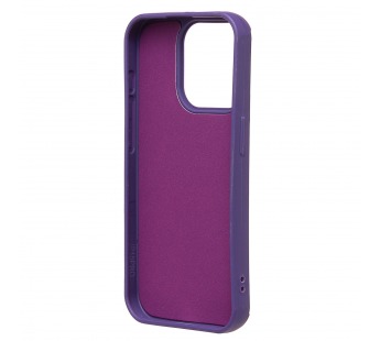 Чехол-накладка - SC335 для "Apple iPhone 15 Pro"  (кот) (violet) (227027)#2003406
