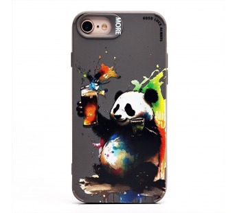 Чехол-накладка - SC335 для "Apple iPhone 7/8/SE 2022"  (панда) (grey) (227100)#2007488