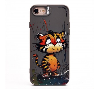 Чехол-накладка - SC335 для "Apple iPhone 7/8/SE 2022"  (тигр) (gray) (227101)#2007491