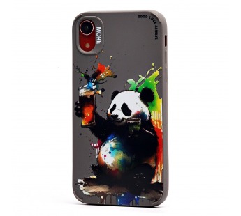 Чехол-накладка - SC335 для "Apple iPhone XR"  (панда) (grey) (227094)#2007500