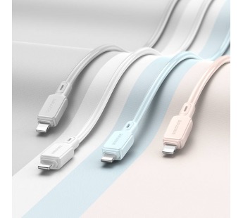 Кабель USB - Lightning BOROFONE BX94 Silicone (белый) 1м#2003694
