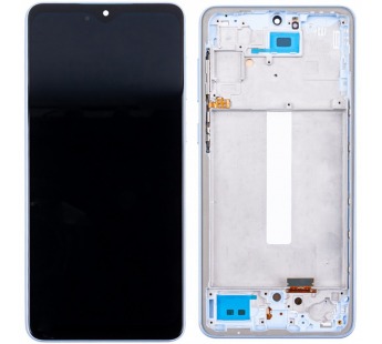 Дисплей для Samsung Galaxy A33 5G (A336B) модуль с рамкой Голубой - (OLED)#2080572