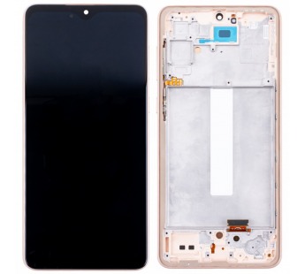 Дисплей для Samsung Galaxy A33 5G (A336B) модуль с рамкой Золото - (OLED)#2080557