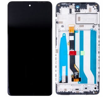 Дисплей для Tecno Spark 10 Pro (KI7) модуль с рамкой Черный - OR#2077551