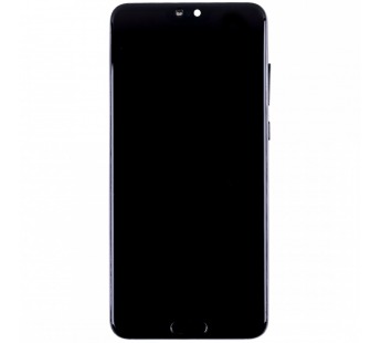 Дисплей для Huawei P20 Pro (CLT-L29) модуль с рамкой Черный - (OLED)#2010813