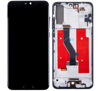 Дисплей для Huawei P20 Pro (CLT-L29) модуль с рамкой Черный - (OLED)#2079153