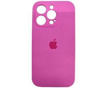 Чехол copy original силиконовый iPhone 14 Pro (защита камеры) (14) розовый#2013443