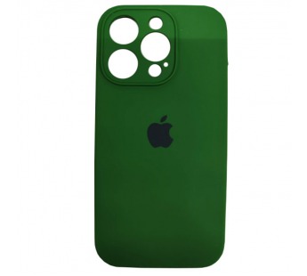 Чехол copy original силиконовый iPhone 14 Pro (защита камеры) (07) темно-зеленый#2012282