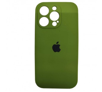 Чехол copy original силиконовый iPhone 14 Pro (защита камеры) (20) хаки#2012285
