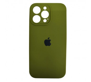 Чехол copy original силиконовый iPhone 15 Pro Max (защита камеры) (20) хаки#2012584