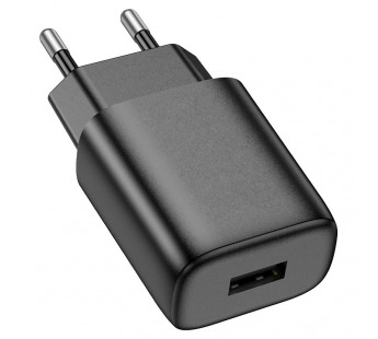 Сетевое ЗУ HOCO C134А (USB/2.4A) черное#2003954