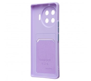 Чехол-накладка - SC337 с картхолдером для "TECNO Spark 20 Pro+" (light violet) (231044)#2007850