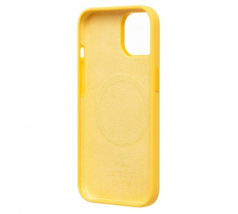 Чехол-накладка Silicone Case SafeMag с анимацией для Apple iPhone 15 (sunshine) (229299)#2051681