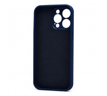 Чехол-накладка Soft Touch с закрытой камерой для Apple iPhone 15 Pro Max (dark blue) (230170)#2133127
