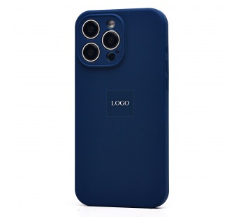 Чехол-накладка Soft Touch с закрытой камерой для Apple iPhone 15 Pro Max (dark blue) (230170)#2133128