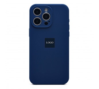 Чехол-накладка Soft Touch с закрытой камерой для Apple iPhone 15 Pro Max (dark blue) (230170)#2133129