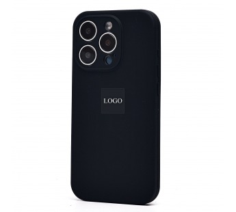 Чехол-накладка Soft Touch с закрытой камерой для Apple iPhone 15 Pro (black) (230163)#2133125