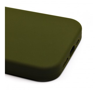 Чехол-накладка Soft Touch с закрытой камерой для Apple iPhone 15 Pro (dark green) (230166)#2011737