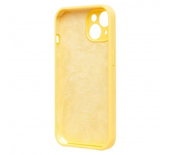 Чехол-накладка Soft Touch с закрытой камерой для Apple iPhone 15 (yellow) (230160)#2013785