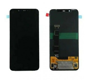 Дисплей для Xiaomi Mi 8 (M1803E1A) в сборе с тачскрином Черный - (OLED)#2104496