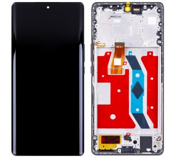 Дисплей для Huawei Honor X9a 5G/X40/Magic 5 Lite (RMO-NX1) модуль с рамкой Черный - OR#2079047