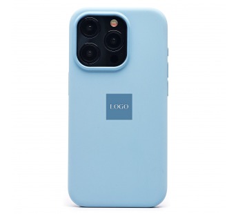 Чехол-накладка ORG Silicone Case SafeMag с анимацией для "Apple iPhone 15 Pro" (light blue) (230173)#2013787