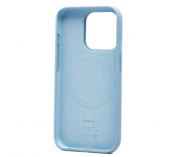 Чехол-накладка ORG Silicone Case SafeMag с анимацией для "Apple iPhone 15 Pro" (light blue) (230173)#2013788