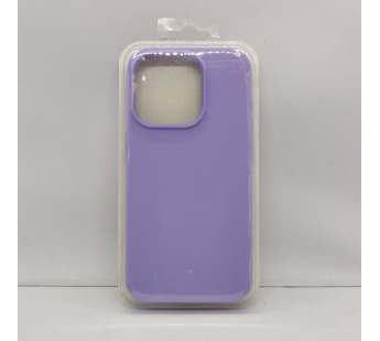 Чехол Silicone Case для iPhone 14 Pro пурпурный#2007370