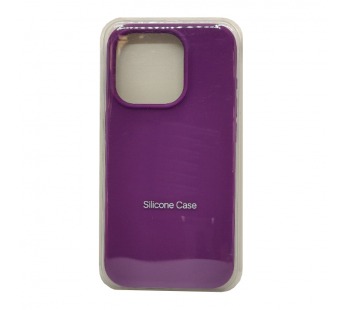 Чехол Silicone Case для iPhone 15 Pro сиреневый#2060728