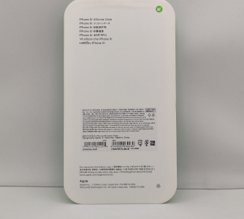 Чехол Silicone Case для iPhone XR салатовый#2007085