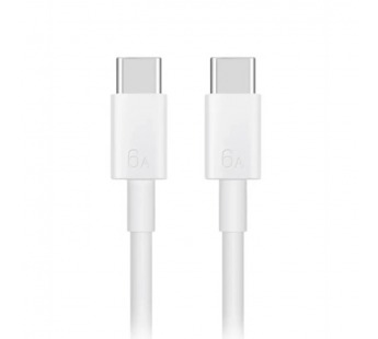 Кабель Type-C - Type-C Huawei (6A, 88W, чип SuperCharger) Белый - OR#2069808