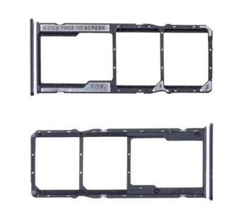 Держатель SIM для Xiaomi Poco C51 (2302EPCC4I) Черный#2065290