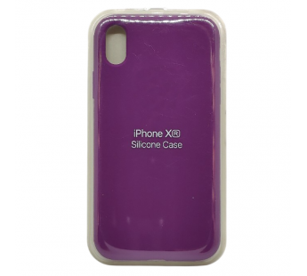 Чехол Silicone Case для iPhone XR сиреневый#2061876