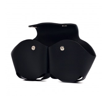 Чехол - экокожа для AirPods Max (black) (230841)#2010576