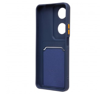 Чехол-накладка - SC337 с картхолдером для "Honor X7b 5G" (dark blue) (231290)#2091308