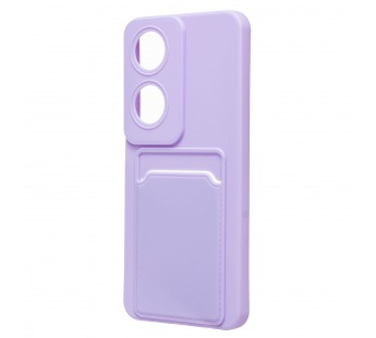 Чехол-накладка - SC337 с картхолдером для "Honor X7b 5G" (light violet) (231291)#2090178