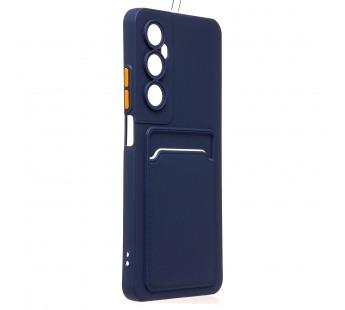 Чехол-накладка - SC337 с картхолдером для "Realme C65" (dark blue) (231057)#2010494