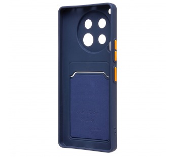 Чехол-накладка - SC337 с картхолдером для "Tecno Camon 30 5G" (dark blue) (231099)#2011707