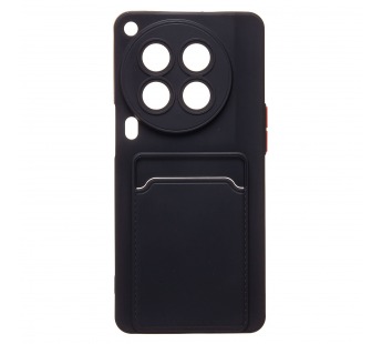 Чехол-накладка - SC337 с картхолдером для "Tecno Camon 30 Premier 5G" (black) (231119)#2014802