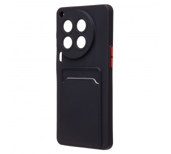 Чехол-накладка - SC337 с картхолдером для "Tecno Camon 30 Premier 5G" (black) (231119)#2014803