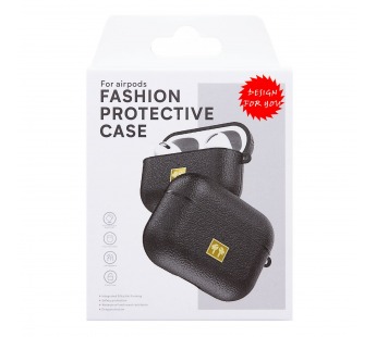 Чехол - PCP08 для кейса "Apple AirPods/AirPods 2" (black) (225796)#2008932