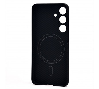 Чехол-накладка - SM009 POSH KEVLAR SafeMag для "Samsung Galaxy S24" (black) (230935)#2013764