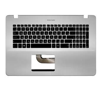 Топ-панель Asus VivoBook Pro 17 X705FD серебряная с подсветкой#2006588