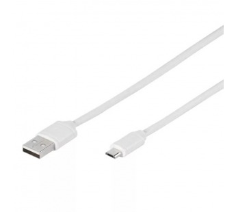 Кабель USB - Micro USB (1A/1m) белый#2042756