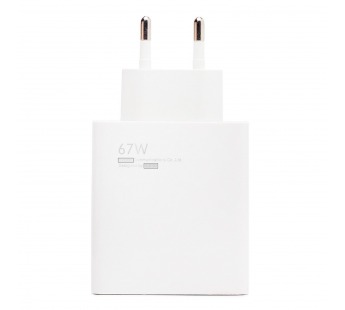 Адаптер Сетевой с кабелем ORG Xiaomi [BHR6035EU] (повр. уп) USB 67W (USB/Type-C) (B) (white)(233484)#2015149