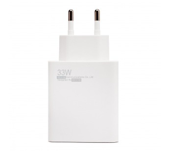 Адаптер Сетевой с кабелем ORG Xiaomi [BHR6039EU] (повр. уп) USB 33W (USB/Type-C) (B) (white)(233485)#2015221