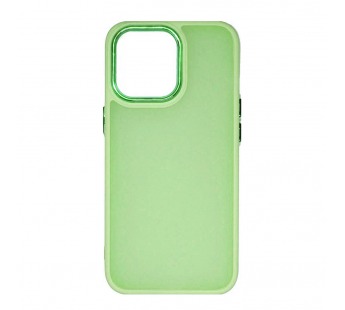 Чехол-накладка Matte frame для Apple iPhone 15/6.1 (002) светло-зеленый#2008127