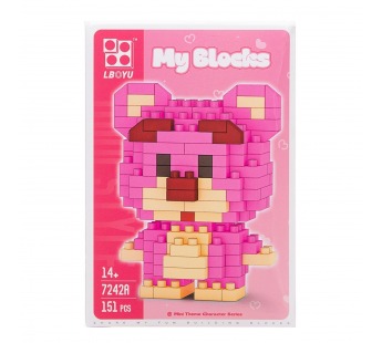 Конструктор - Мишка (pink) (231744)#2137674