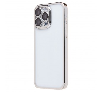 Чехол-накладка - PC073 с закрытой камерой для "Apple iPhone 15 Pro Max" (silver) (222640)#2009173